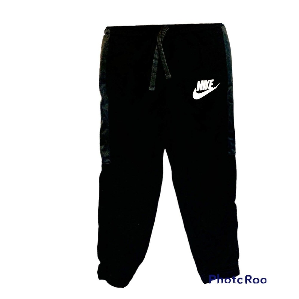 Nike Futura Track Suit Pants Black Little Boys Small (4 / 5 yrs)